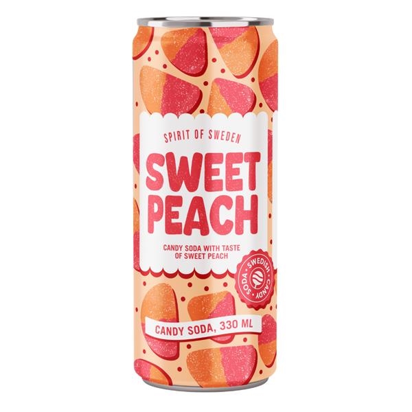 SoS Sweet Perzik 330 ml x 24 st