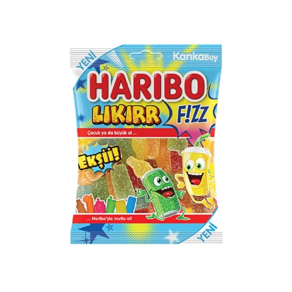 Haribo Likir fizz 70 gr x 24 st