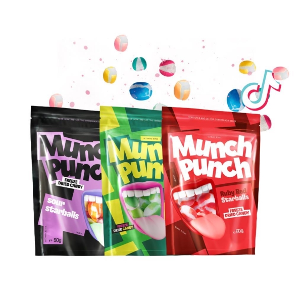 Crunch Punch sac échantillons 30 gr x 25 pc