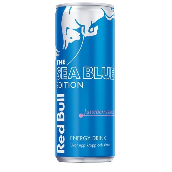 Red Bull Sea Blue Edition - Juneberry 250 ml x 24 st