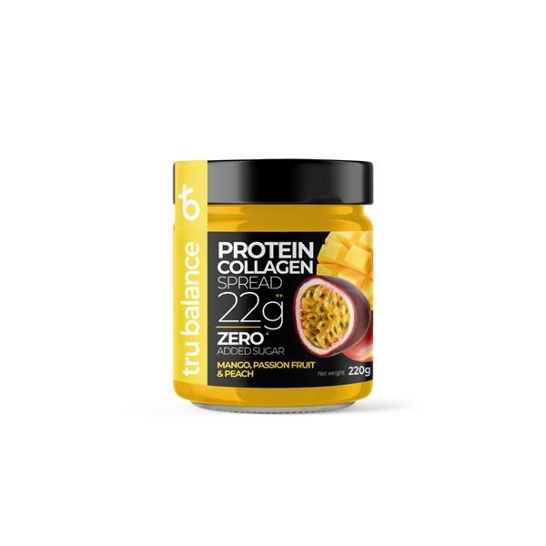 Tru Balance - Mango, passion fruit and peach spread 220 gr x 6 pc