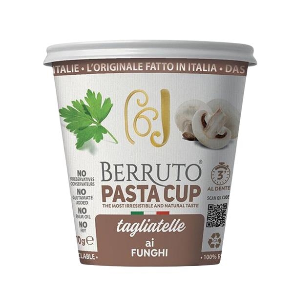 Pasta Berruto - Tagliatelle Paddenstoelen 70 gr x 8 st