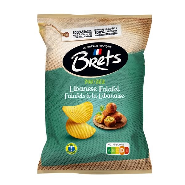 Brets crisps with Falafels flavor 125 gr x 10 pc