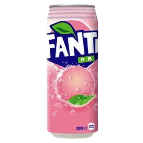 Fanta White Peach Japan 500 ml x 24 pc