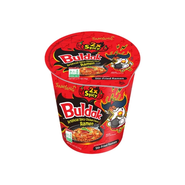 Samyang Cup 2x Spicy Hot Chicken 70 gr x 6 pc