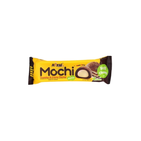 Royal Family Mochi Mini Tiramisu Crème Snack Pack 40 gr x 12 pc