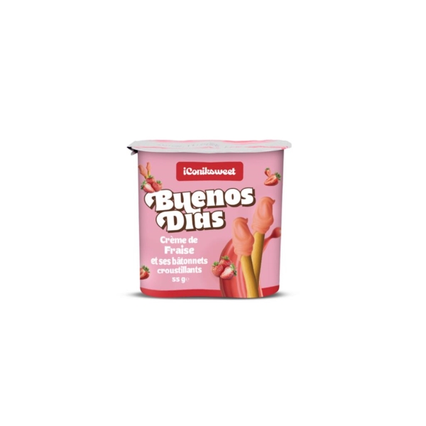 Batonnets Buenos Dias Fraise 55 gr x 24 pc