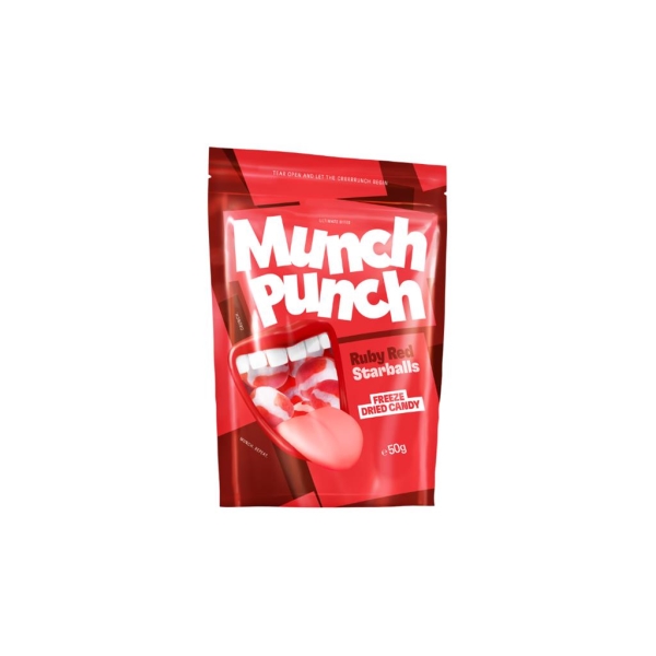 Munch Punch - Ruby Red Starballs 50 gr x 15 pc