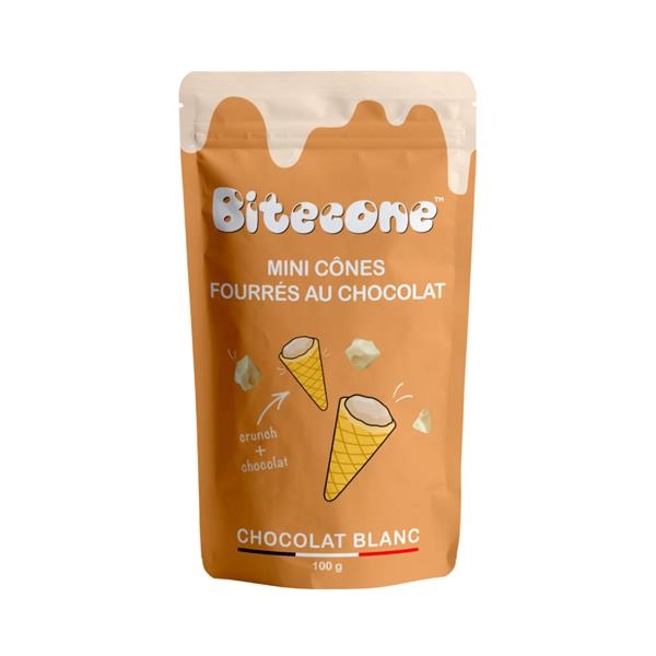Bitecone White Chocolate 100 gr x 15 pc