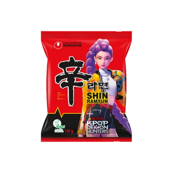 Nongshim Shin Ramyun Demon Hunters (K-Pop limited edition) 120 gr x 20 pc