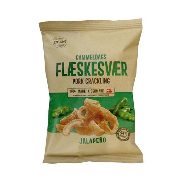 Crispy Pork Crackling Jalapeno 75 gr x 21 pc