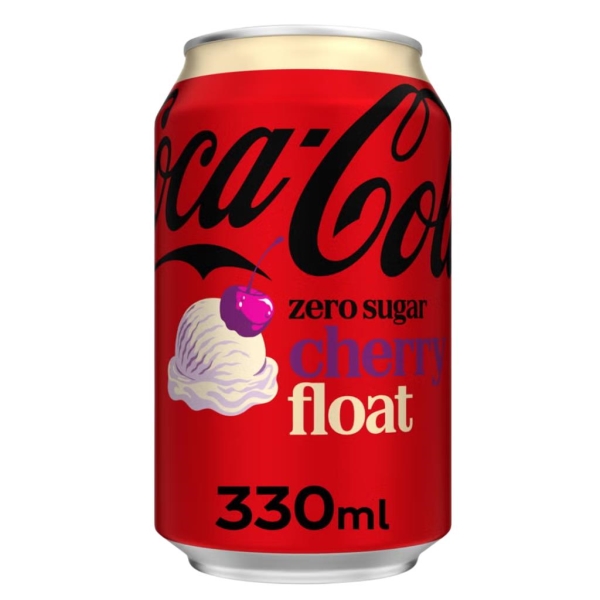 Coca-Cola Zero Sugar Cherry Float 330 ml x 24 pc
