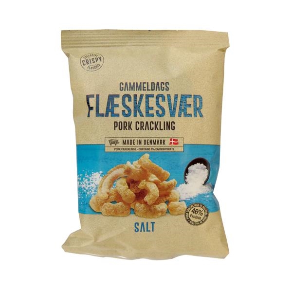 Crispy Pork Crackling Salt 75 gr x 21 pc