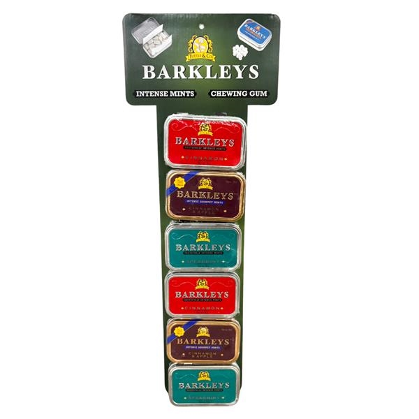 Barkleys Mintsmagnetic clipstrip package