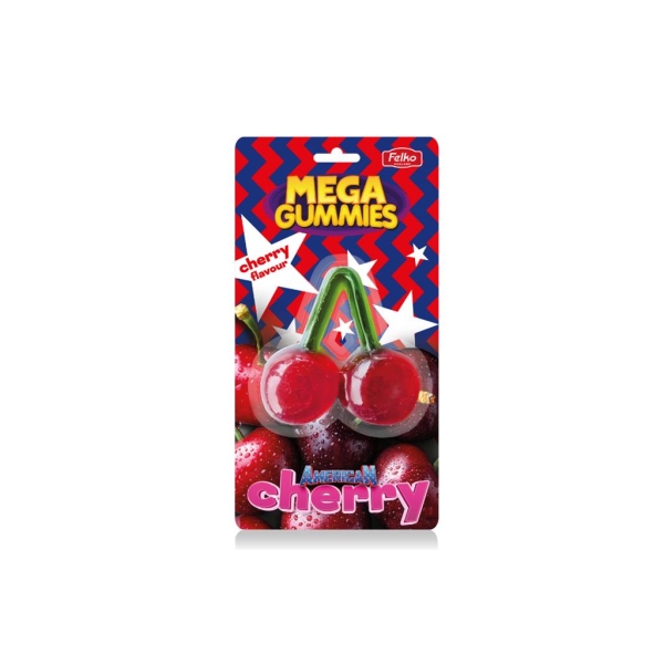 Mega Gummies American Cherry 120 gr x 11 pc