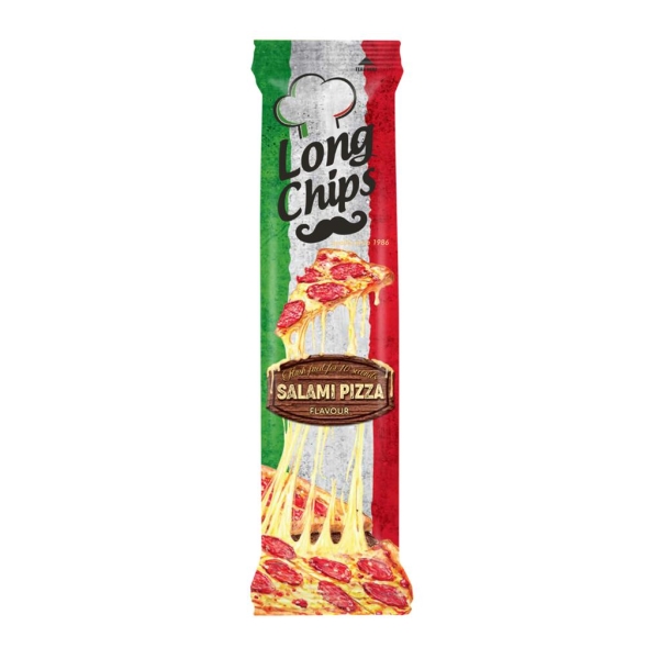 Long Chips Salami Pizza 75 gr x 20 pc