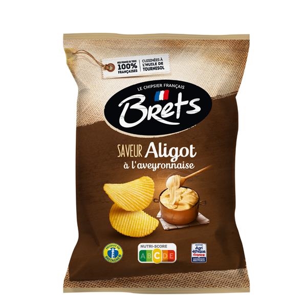 Chips Brets Aligot Aveyronnaise flavour 125 gr x 10 pc