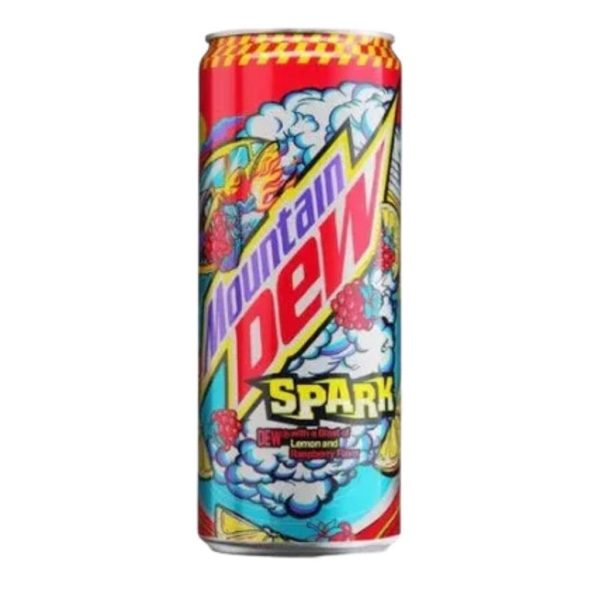 Mountain Dew Lemon & Raspberry Sparkling 330 ml x 24 pc