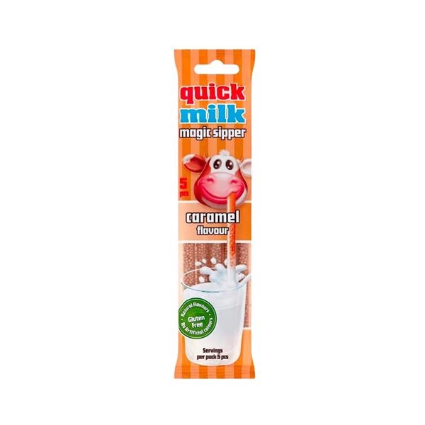 Quick Milk paille caramel beurre salé x 20 étuis