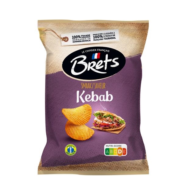 Brets crisps with Kebab flavor 125 gr x 10 pc