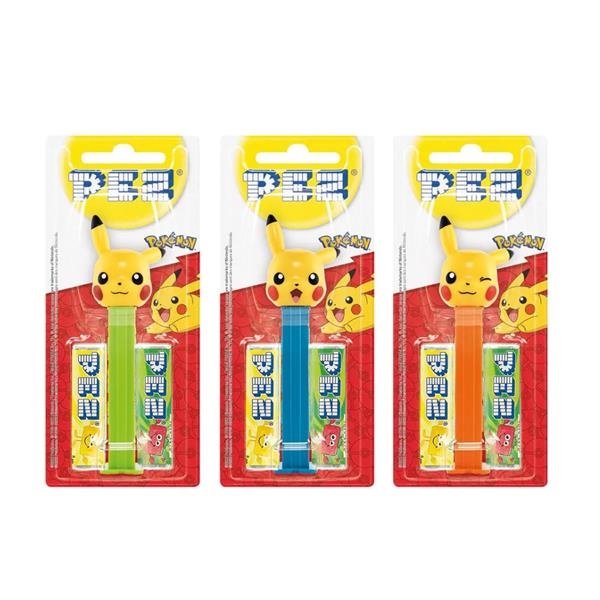Pez Pokémon Pikachu zonder opladen 17 gr x 12 st