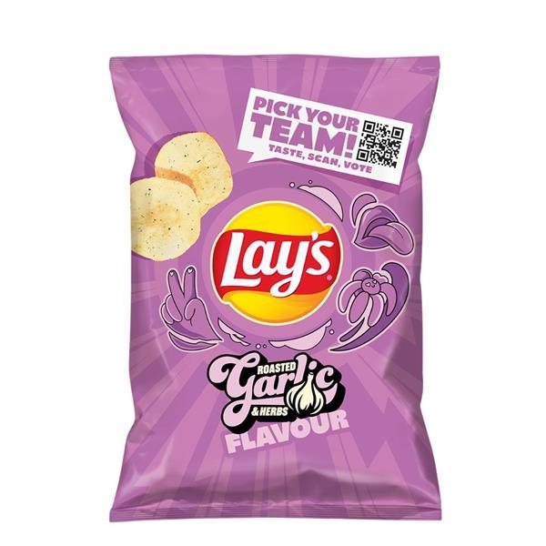 Lay's Roasted Garlic & herbs 130 gr x 21 pc