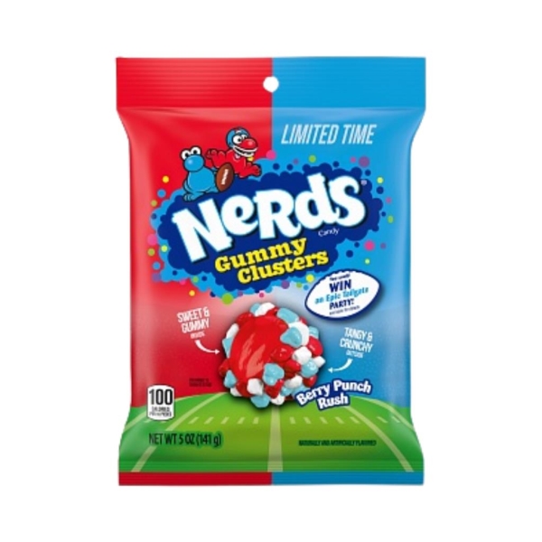 Nerds Gummy Clusters Berry Punch Rush 141 gr x 12 pc