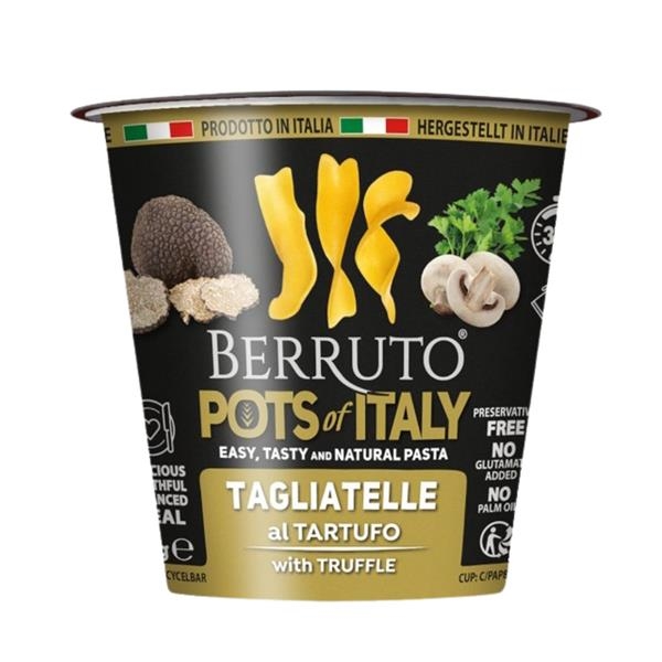 Pasta Berruto - Tagliatelle Truffel 70 gr x 8 st