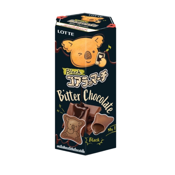 Koala's March Black Bitter Chocolate 37 gr x 6 pc
