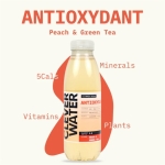 CLEVERWATER ANTIOXYDANT Peach & Green Tea 500 ml x 12 pc