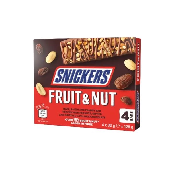 Snickers Triple Treat Multipack 4 x 32 gr x 10 st