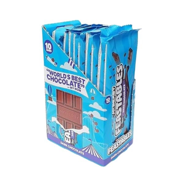 Mr Beast Feastables Dark Chocolate 60 gr x 10 pc