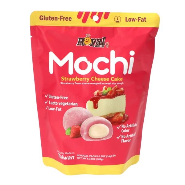 Royal Family Mochi Aardbeien Cheese Cake 180 gr x 12 st